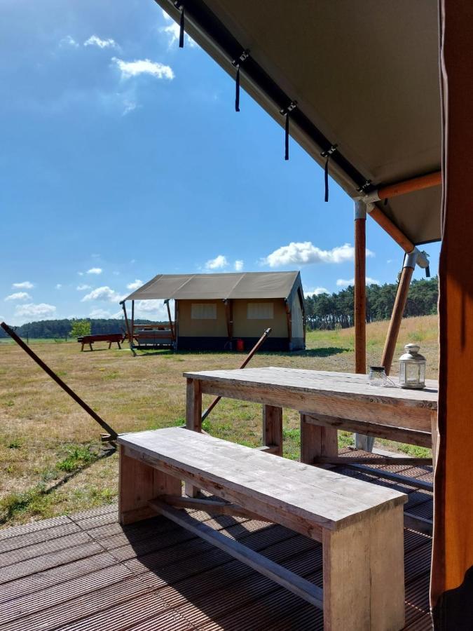 Landgut Voigtsmuhle Glamping Safarizelt 1 Hotel Friedland  Exterior foto